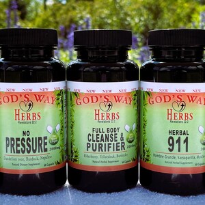 Full body Detox Herbal Supplement Bundle