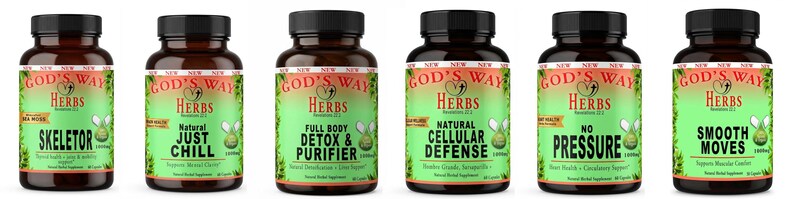 Complete Wellness Health Supplements Bundle