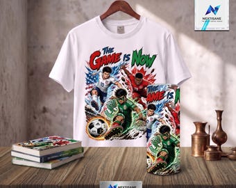 World Cup 2026 20oz Tumble & T Shirt, Manga Style, USA Mexico Canada Football, 20oz Sublimation Wrap, 2026 Bundle  Design (Digital Download)