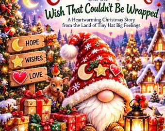 Christmas Gonk and the Wish That Couldn't be Wrapped, Children's Story Ebook, Christmas Digital Download