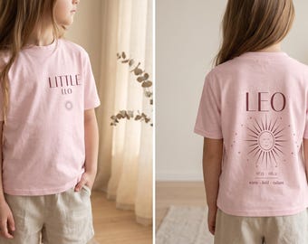 Kids Little Leo Kids Tee | Zodiac Astrology Shirt