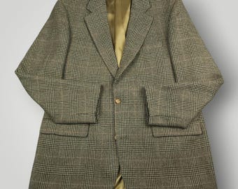 Vintage 70s Brooks Brothers Blue White Striped Pincord Wash N Wear