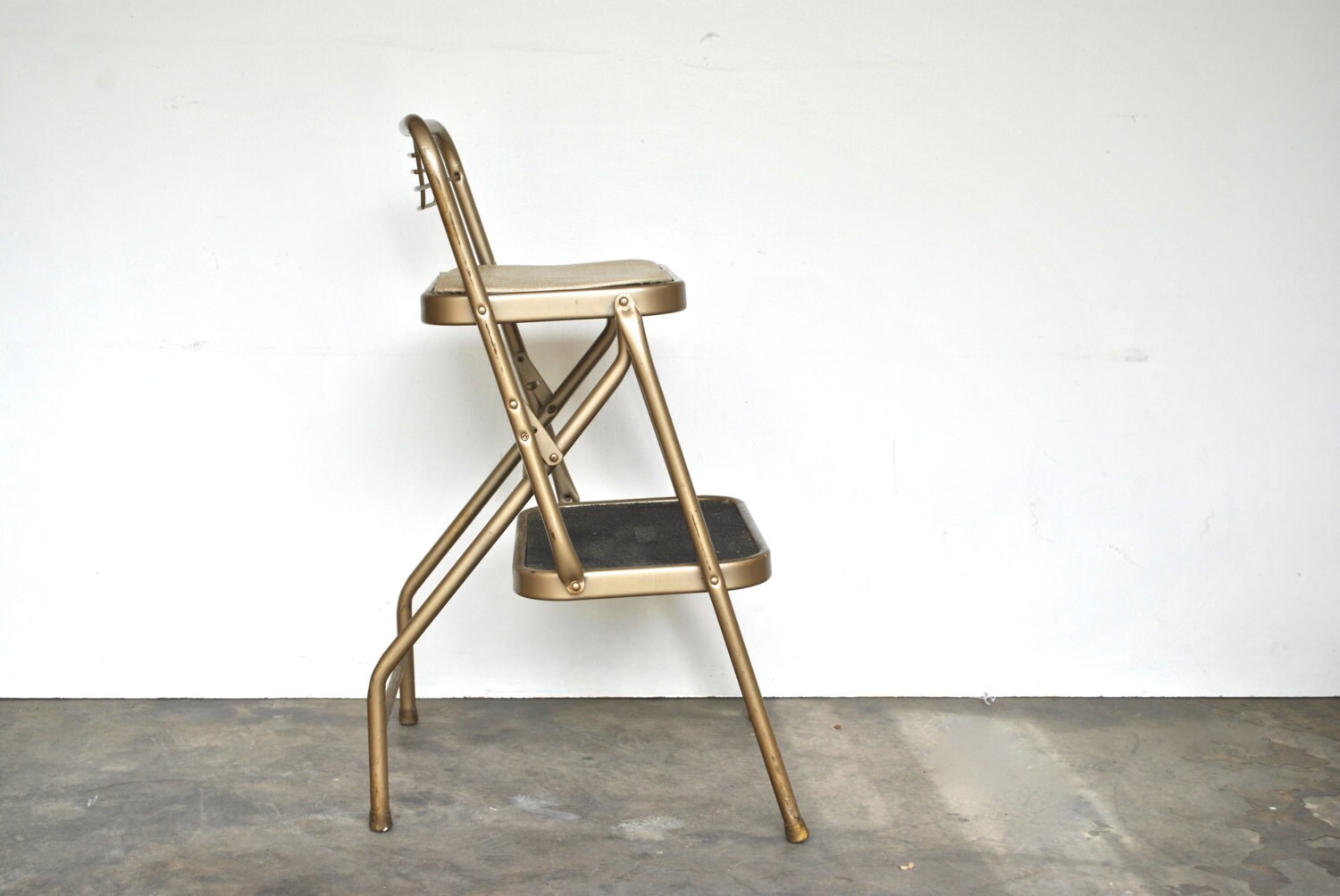 Vintage Copper Durham Stool Retro Step Stool Etsy