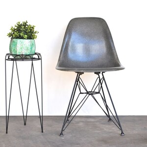 Herman Miller Fiberglass Shell Chair With Eiffel Base | Mid Century Chair