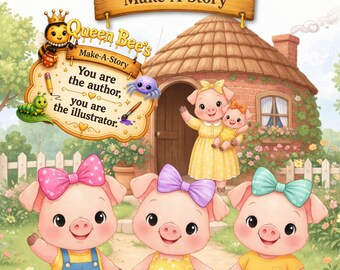 The Three Pigs, Queen Bee Presents A Story Retold