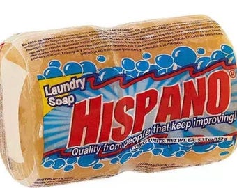 Jabón en barra Hispano para la ropa.