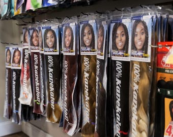 Extension per capelli da intrecciare: trecce pre-allungate in Kanekalon al 100%.