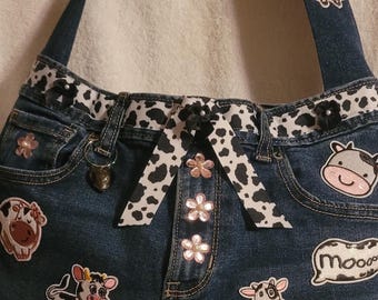 Show your personality, display it in a unique designed Denim purse