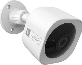 VicoHome X71-buitenbeveiligingscamera: 2K wifi, nachtzicht in kleur, AI-bewegingsdetectie
