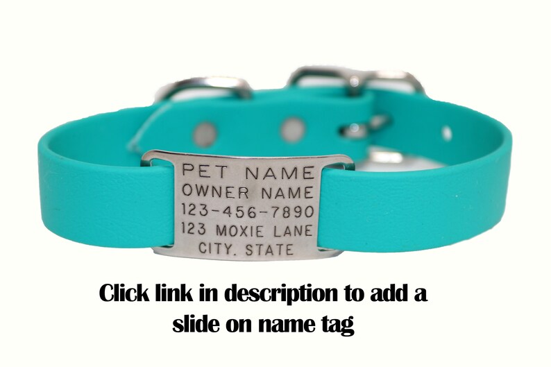Biothane Dog Collar and Leash Combo With Twotone Colors / Etsy