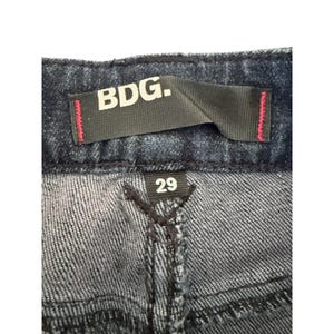BDG Urban Outfitters Southwestern Inspired Embroidered Denim Shorts Size 29 image 4