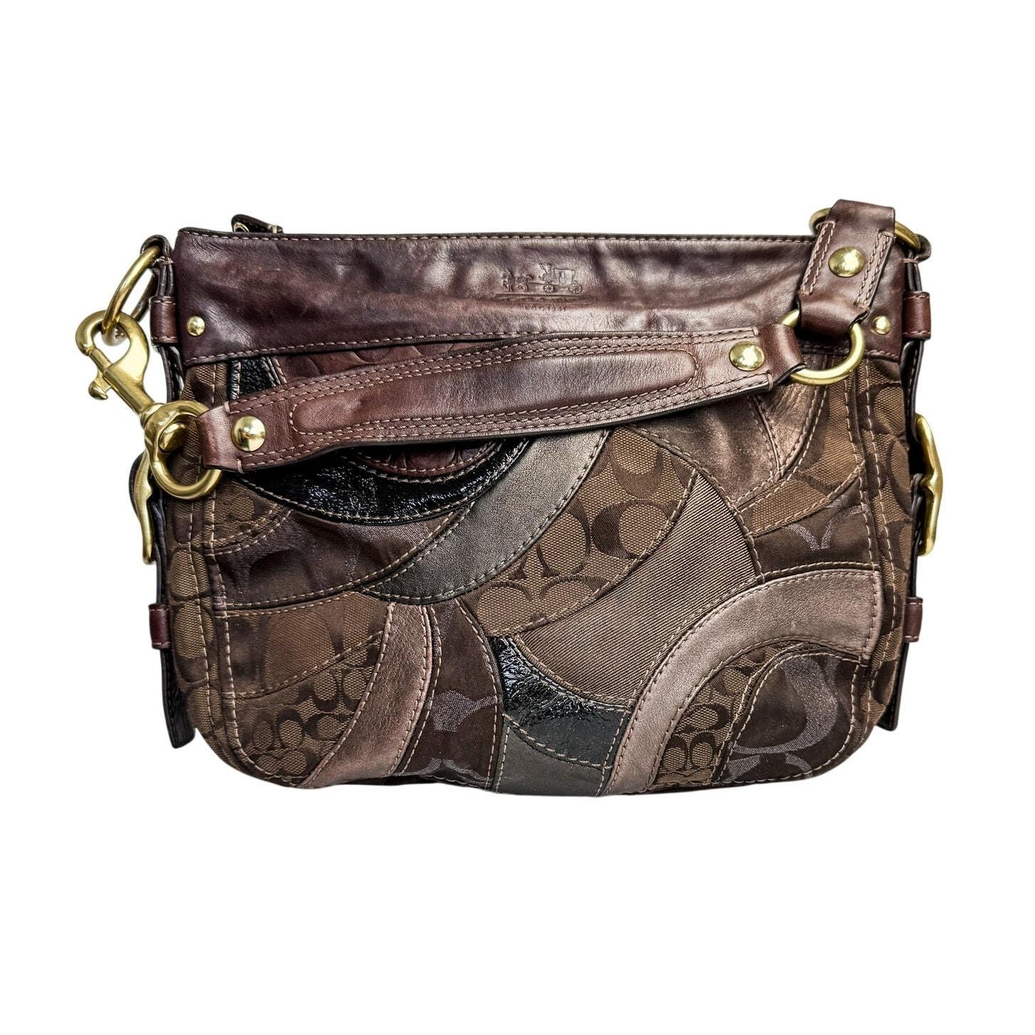 Y2k Coach Patchwork Bag - Etsy Canada