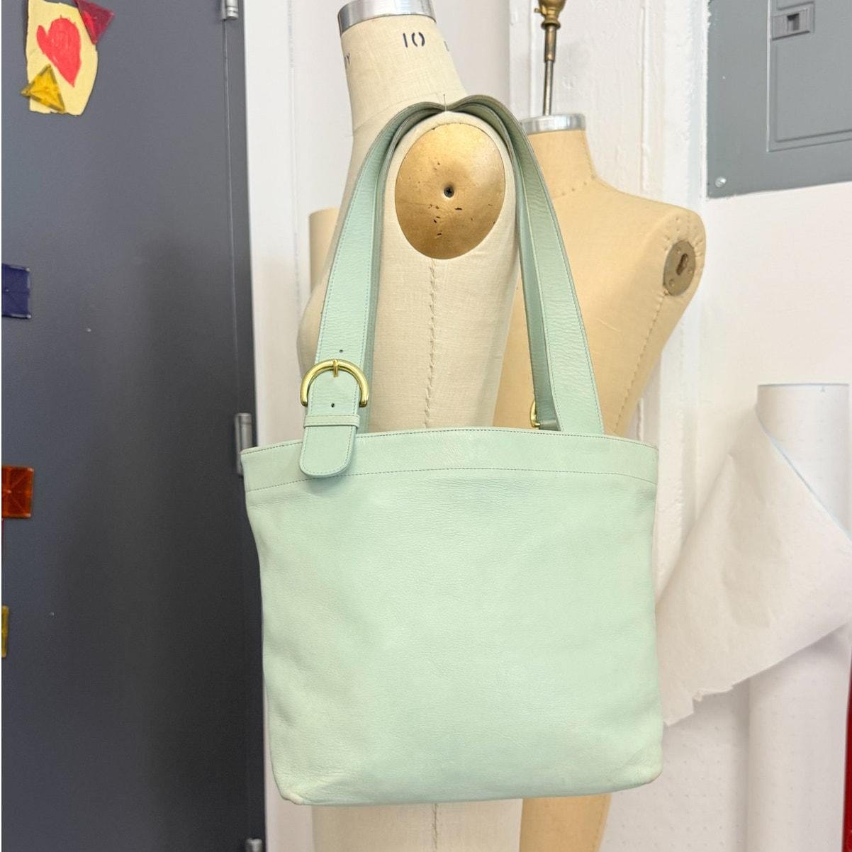 Mint Green Coach Handbag - Etsy