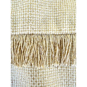 Anthropologie Sonntag in Brooklyn Metallic Fringe Tweed Shell Top Größe Medium Bild 6