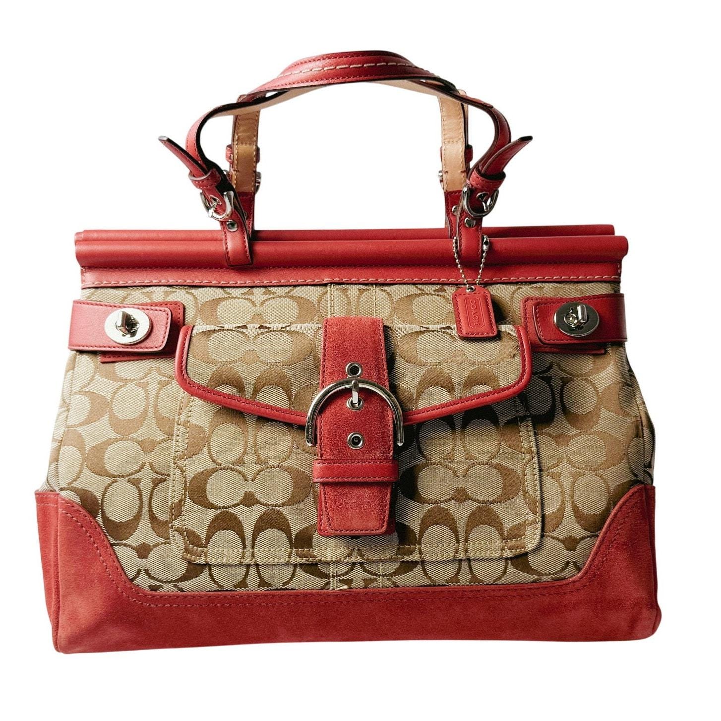 COACH Originals Signature Jacquard Soho Shoulder Bag - COACH Soho 