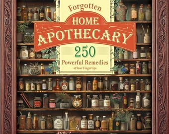 Libro de boticario casero olvidado: Guía de 250 remedios herbales naturales