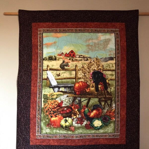 Homemade Fall Quilts for Sale Etsy