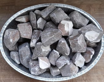 EKO Clay - Smoked Grey Colour Rocks - From Nigeria - 1 Kg Each
