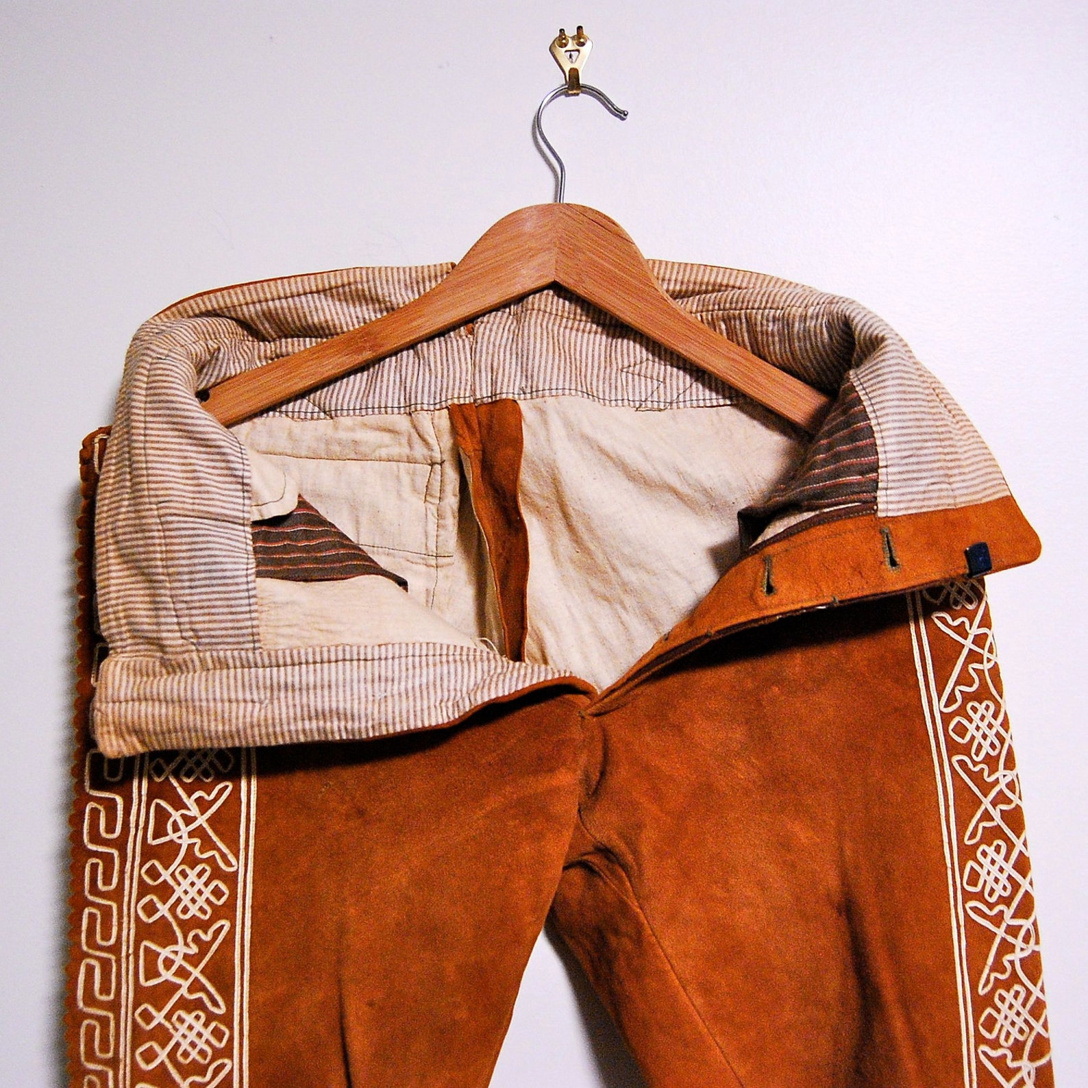 Amazing Buckskin Vaquero Pants Etsy