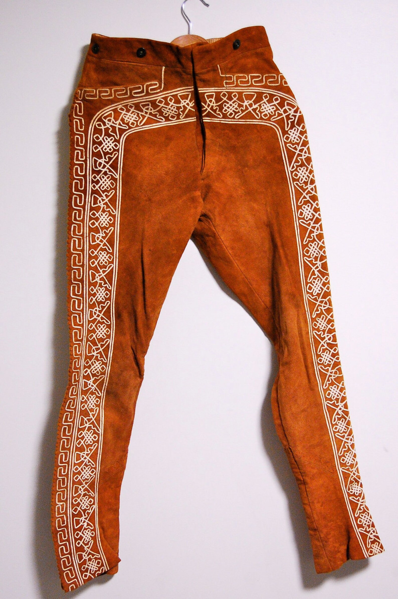 Amazing Buckskin Vaquero Pants Etsy