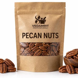 Råa pekannötter | Naturliga trädnötter för snacks och bakning