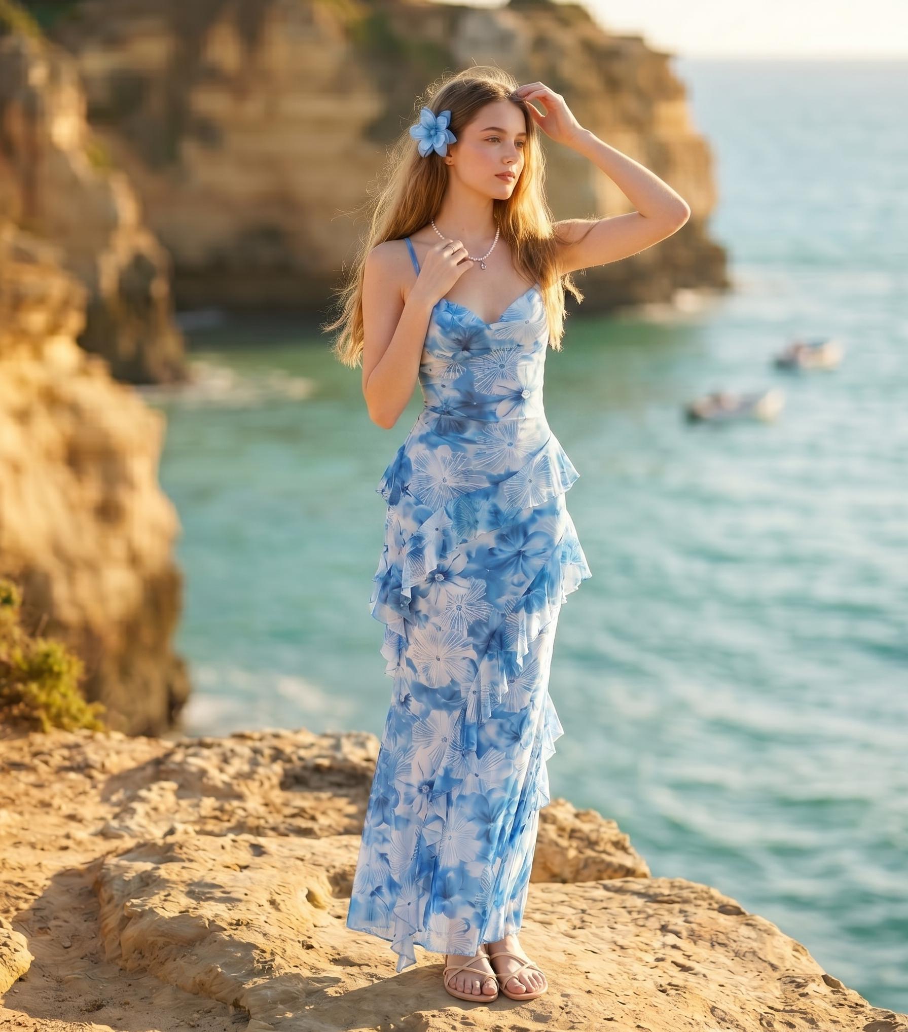 Tropical Dress for Wedding Guest - Etsy