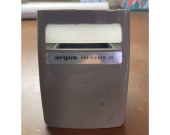 Visore per diapositive vintage Argus Previewer III - Non testato