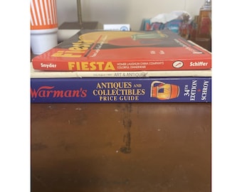 Lote de 3 peças vintage da Fiesta Ware - Guia de Preços para Colecionadores de Arte e Antiguidades
