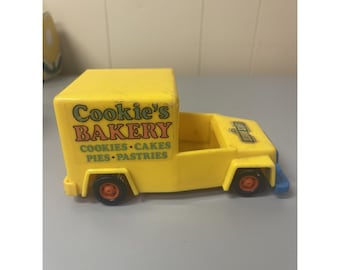 Vintage 1976 Sesame Street Cookie Monster Bakery Truck KTC