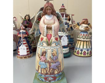 Jim Shore Angel Forever Friends 4009247 Amicizia Heartwood Creek 9,5" 2007