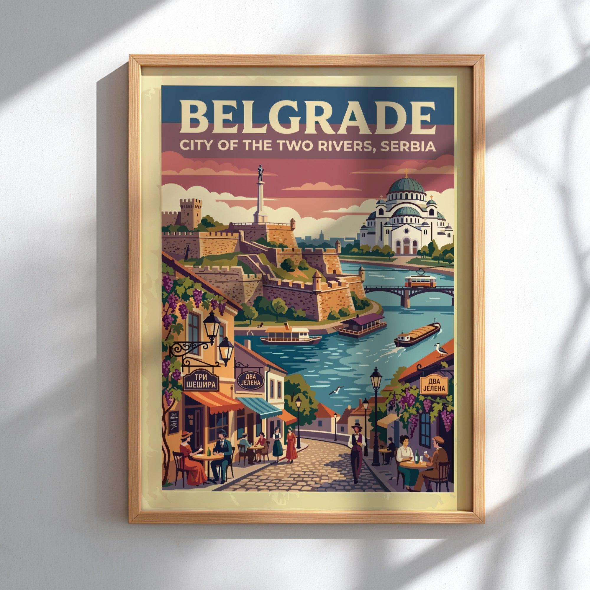 Belgrade Poster - Etsy
