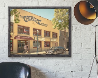 Der Catalyst am Pazifik Ave Santacruz Ungerahmter Fine Art Fotografiedruck