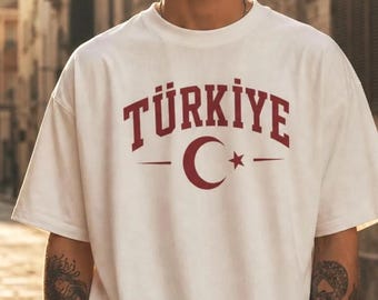 Türkiye World Cup Tshirt | Turkey 2026 Fan Tee | Turkish Soccer Gift |  Crescent Star Comfort Colors | Diaspora Pride Shirt