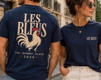 France Soccer Shirt, Les Bleus 2026 World Cup Tee, French Football Fan Gift, Les Bleus Shirt, France World Cup Shirt Men Women