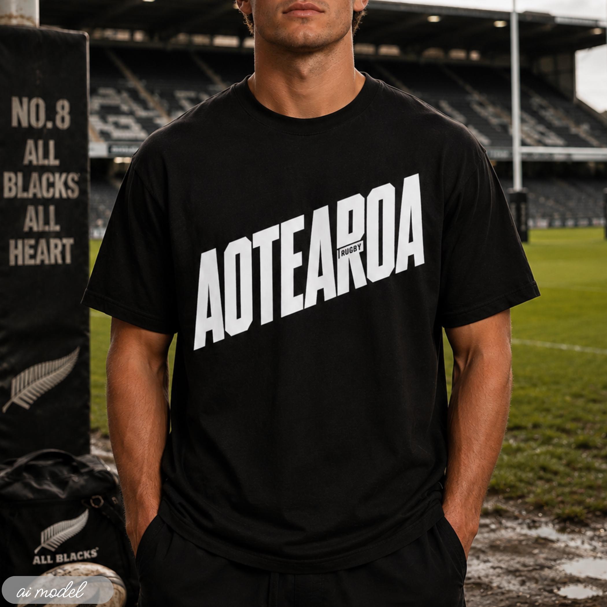 New Zealand All Blacks Rugby Shirt - Etsy Canada