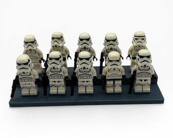 Custom Tiered Minifigure Display Stand