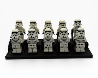 Custom Tiered Minifigure Display Stand