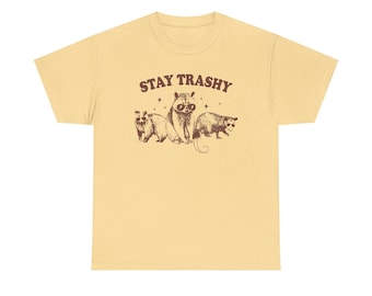 Rolig tvättbjörn meme-t-shirt med sarkastisk djurmotiv -