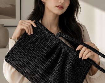 Modèle de sac à main au crochet pour débutants | Patron de sac facile au crochet