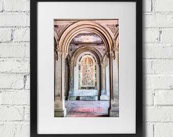 Central Park Bethesda Fountain New York City Photography Wall Art