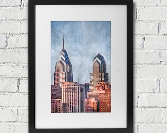 Liberty Place Philadelphia Art: Center City Skyline Skyscraper Photograph Philly