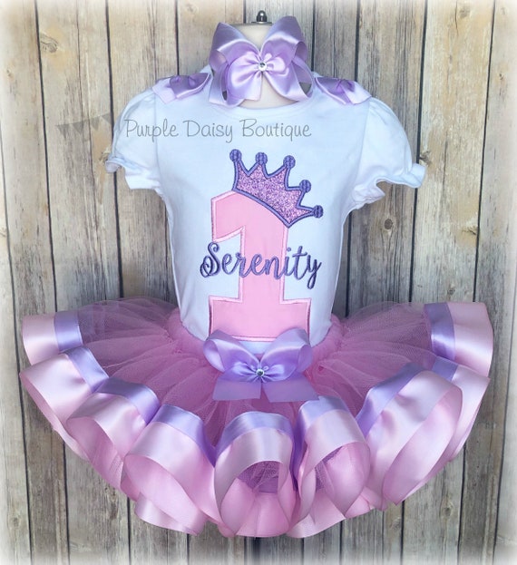 first birthday tutu set