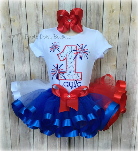 4th of july 1st birthday outfit