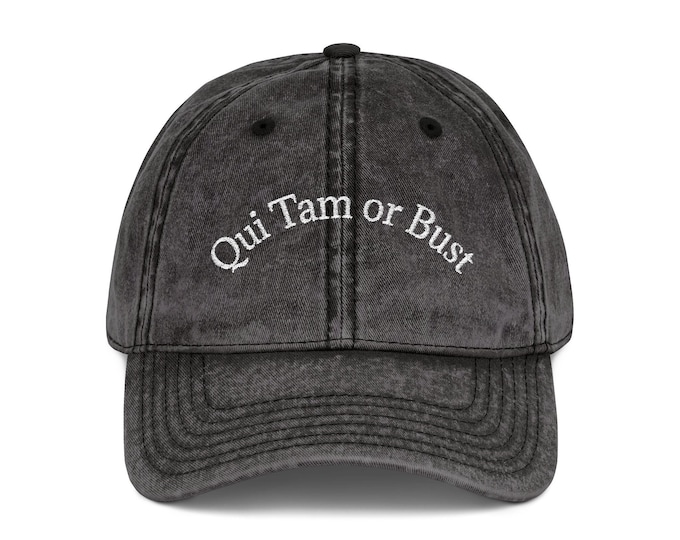 Whistleblower Vintage Cap | Embroidered Ball Cap