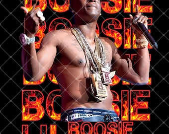 Lil Boosie Bad Azz Tour PNG, Hip Hop Grafik (Digitaler Download)