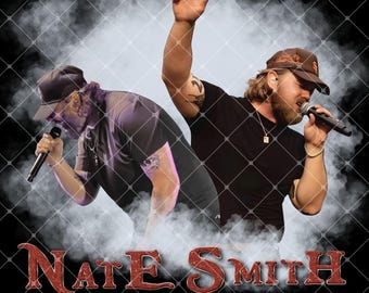 Nate Smith Long Live Country Rock PNG: Tour 2026 (Digital Download)