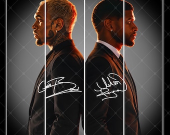 Raymond & Brown Tour 2026, Usher x Chris Brown Tshirt Design PNG (Digitaler Download)
