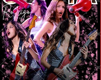 Olivia Rodrigo PNG file: The Unraveled Tour ( Digital Download )