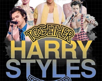 Harry Styles Tour PNG Design, Konzert T-Shirt Grafik ( Digitaler Download )