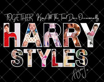 Harry Styles Tour PNG Design, Concert T-Shirt Graphi ( Instant Download )